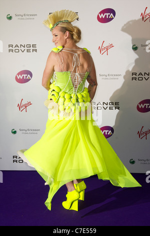 Tennis-Spieler aus den USA Bethanie Mattek-sands Stockfoto