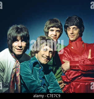 DIE Herde UK-pop-Gruppe im Jahr 1967 von links: Andy Bown, Gary Taylor, Peter Frampton, Henry Spinetti Stockfoto