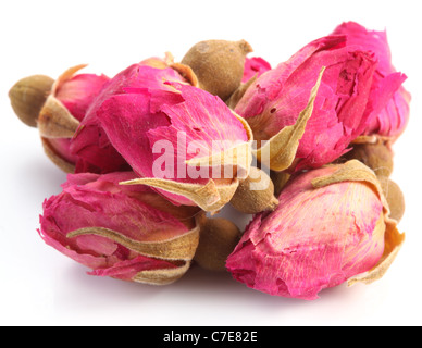 Haufen Terosen isoliert auf einem weißen Hintergrund. Stockfoto