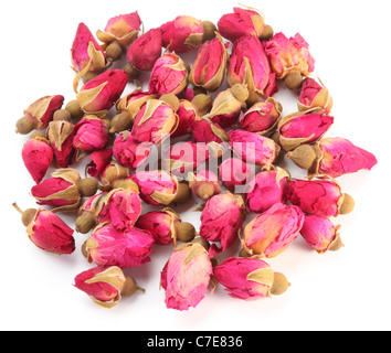 Haufen Terosen isoliert auf einem weißen Hintergrund. Stockfoto