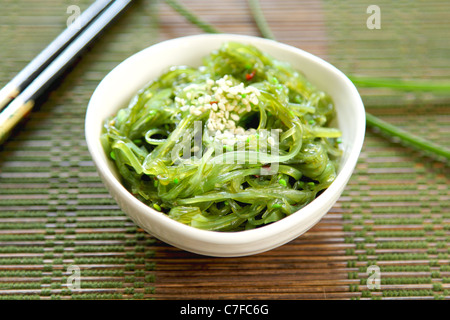 Japanische Algen [Wagame] Stockfoto