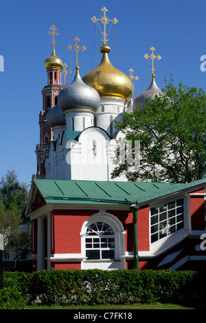 Kathedrale unserer Dame von Smolensk auf dem Nowodewitschi-Kloster in Moskau, Russland Stockfoto