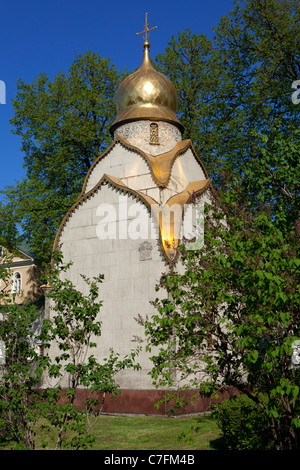 Prochorow-Kapelle (1911-1915) im Nowodewitschi-Kloster in Moskau, Russland Stockfoto