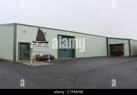 Äußere unst Yacht Haven Shetland Inseln Schottland september 2011 Stockfoto