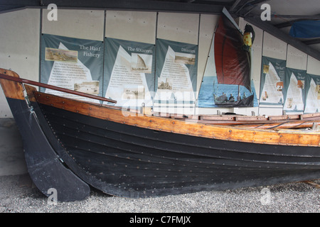 Unst Yacht Haven Shetland Inseln Schottland september 2011 Stockfoto