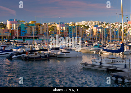 Portugal, Algarve, Albufeira Yachthafen Stockfoto