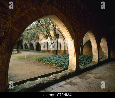 Spanien. Katalonien. Kloster Santes Creus. Stockfoto