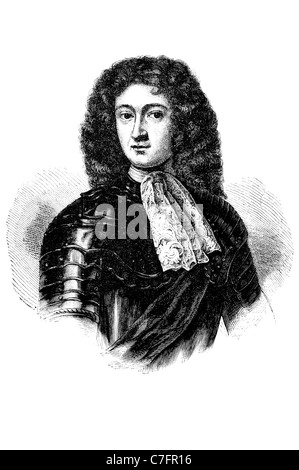 James Scott 1. Herzog Monmouth Buccleuch englischen Adligen Crofts Fitzroy unehelicher Sohn Charles II Offizier Commander Kanzler Stockfoto