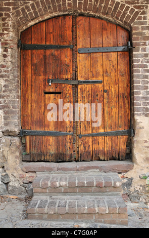 Architektur der Altstadt Savannah Georgia, GA USA Stockfoto