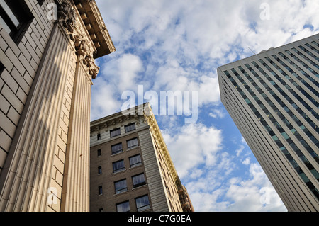 Die Innenstadt von Portland Oregon Blick auf die Stadt. Stockfoto