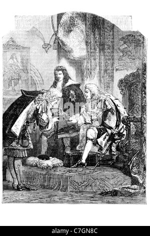 James II & VII König England katholischen Monarchen Herrschaft regal royal königliche fürstlichen imperial souveräne monarchische Herrscher Monarch König Stockfoto