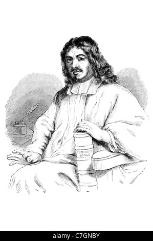 Porträt John englische christliche Schriftsteller Prediger berühmt schreiben Schriftsteller Autor The Pilgrim Fortschritt reformierter Baptist Church Stockfoto