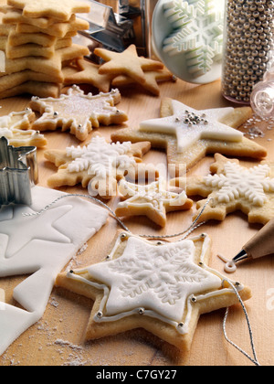 Christmas Cookies Kekse Stockfoto