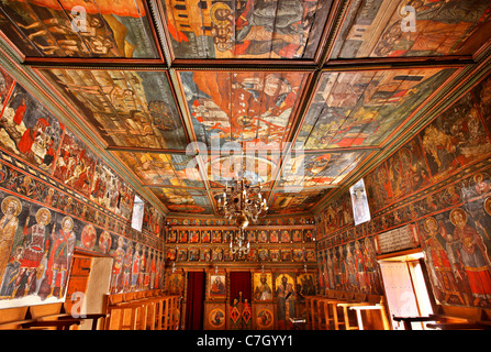 Das alles gemalt Kirche von Aghios Athanasios, in Preveza Stadt, Epirus, Griechenland. Stockfoto