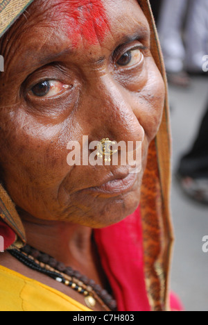 Saint-Dnyshwar-Palkhi-festival Stockfoto