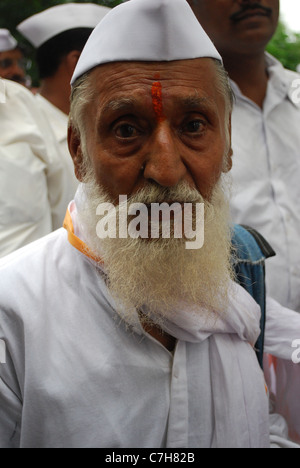 Saint-Dnyshwar-Palkhi-festival Stockfoto