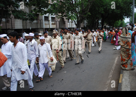 Saint-Dnyshwar-Palkhi-festival Stockfoto