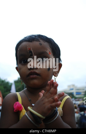 Saint-Dnyshwar-Palkhi-festival Stockfoto