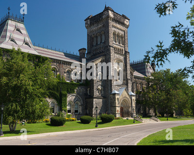 Universitätsgebäude College der University of Toronto. Ontario, Kanada. Stockfoto