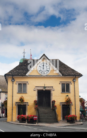 17. Jahrhundert Market House in Tetbury, Gloucestershire, England Stockfoto