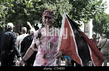 Fotojournalismus aus der Sonntag London 2011 Notting Hill Carnival, der weltweit zweitgrößte Straßenkarneval. Stockfoto