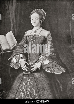 Elizabeth I, 1533 – 1603. Königin Regnant von England und Irland. Aus der Bibby Jahresbericht veröffentlicht 1910. Stockfoto