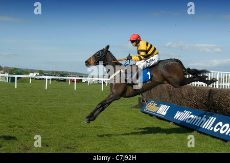 Ffos Las Rennstrecke in der Nähe von Trimsaran in Carmarthenshire. Stockfoto