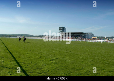 Ffos Las Rennstrecke in der Nähe von Trimsaran in Carmarthenshire. Stockfoto