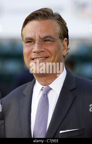 AARON SORKIN MONEYBALL. PREMIERE OAKLAND CA USA 19. September 2011 Stockfoto