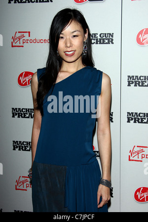 KANN WANG MACHINE GUN PREACHER. LOS ANGELES PREMIERE. BEVERLY HILLS-LOS ANGELES-Kalifornien-USA 21. September 2011 Stockfoto