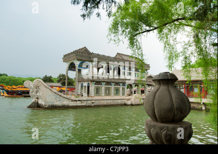 Yiheyuan Peking Beijing Sommer Palastgärten genährt Harmonie friedlicher Rückzugsort größte und am besten erhaltene kaiserliche Garten in Stockfoto