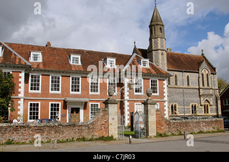 Sarum College die enge Salisbury Wiltshire England ein christliches Bildungszentrum Stockfoto