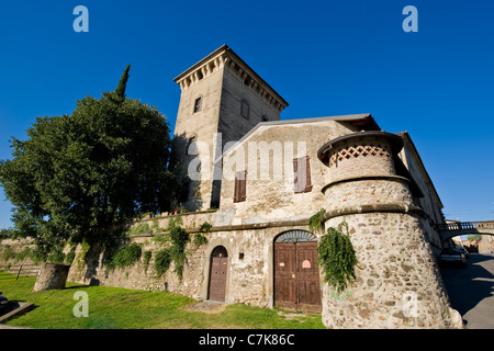 Quistini Schloss, Rovato, Franciacorta, Lombardei, Italien Stockfoto