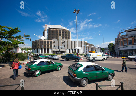 Ministère de L'Economie des finanziert et du Budget (Finanzministerium), Brazzaville, Republik Kongo Afrika Stockfoto