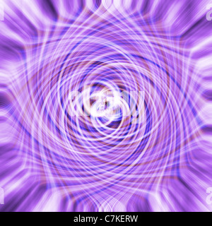 Blau und lila Twirl-Hintergrund Stockfoto
