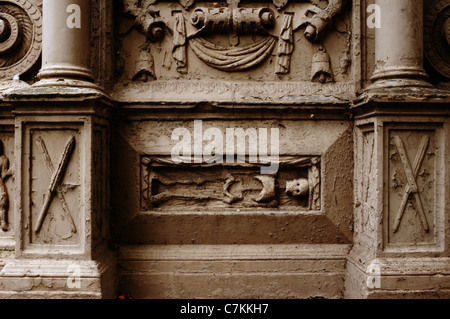 Die Kirkyard oder Kirchhof von St. Nicholas Aberdeen Stockfoto