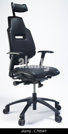 Büro-Schreibtisch-Stuhl Stockfoto