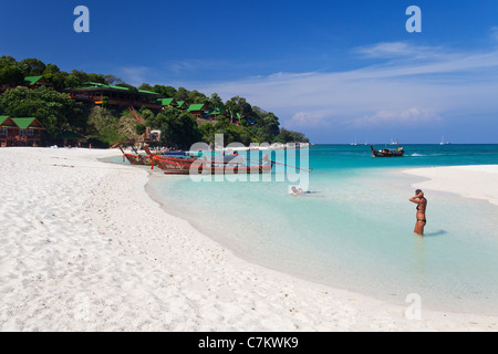 Sunrise Beach, Ko Lipe, Thailand Stockfoto