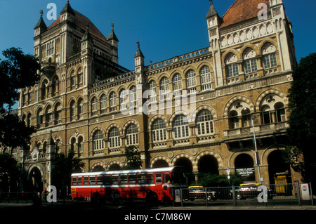 Elphinstone College auf MG Road, Fort, Mumbai Stockfoto