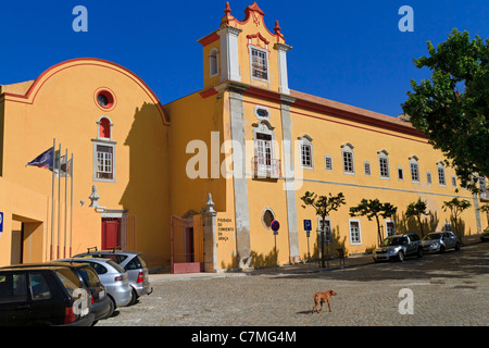 Pousada do Convento da Graca, Tavira, Algarve, Portugal. Luxushotel in St. Augustine Kloster, gegründet im Jahre 1569. Stockfoto