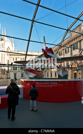 Macchi M67, 1929, im Museum des 20. Jahrhunderts, Palazzo dell'Aregario Stockfoto