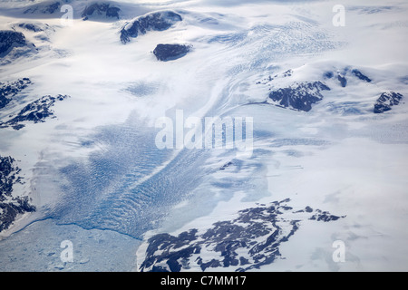 Ostgrönland-Antenne Stockfoto