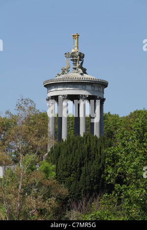 Robert Burns Monument in den Memorial Gardens, Alloway, South Ayrshire, Schottland, Großbritannien Stockfoto