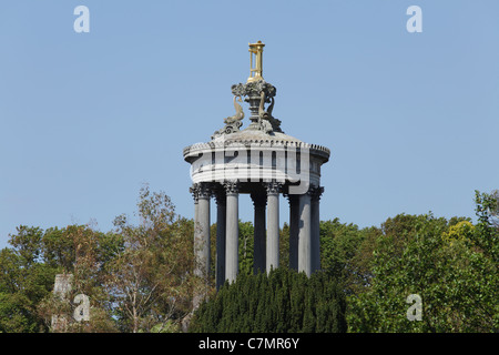 Robert Burns Monument in den Memorial Gardens, Alloway, South Ayrshire, Schottland, Großbritannien Stockfoto