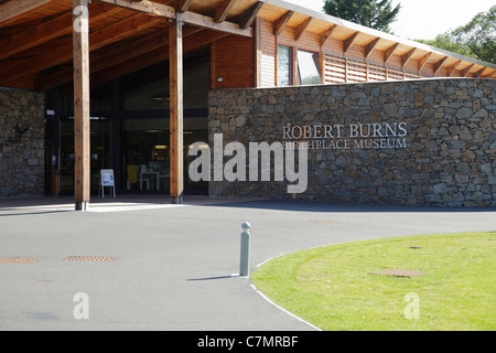 Robert Burns Birthplace Museum, das vom National Trust for Scotland in Alloway, Ayrshire, Schottland, Großbritannien, betrieben wird Stockfoto