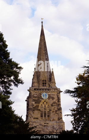 St. Marien Kirche, Adderbury, Oxfordshire. Stockfoto
