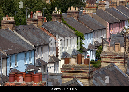 Wohn Terraced Housing in Oxford Stadtstraße, England Stockfoto