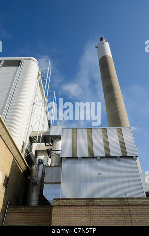 SELCHP-Energie-Verwertungsanlage - neue Cross, London Stockfoto