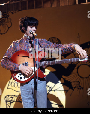 DONOVAN LEITCH schottische Folk-Sängerin im Jahr 1966. Foto Tony Gale Stockfoto