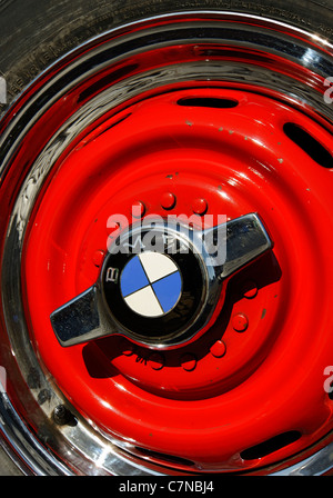 BMW 328 Kühlergrill, Details, Oldtimer, Classic Rallye von Hamburg nach Berlin, Fischmarkt, Hamburg, Deutschland, Europa Stockfoto